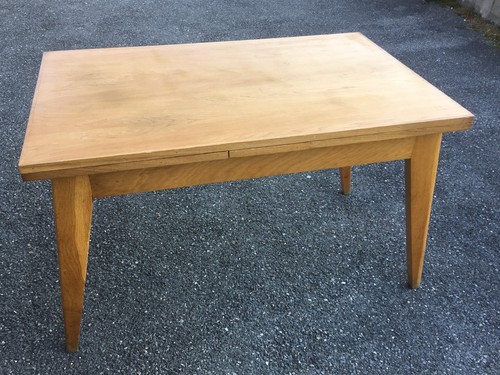Table design 60 - 60, allonges