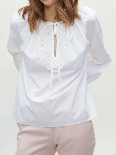 Claudie pierlot flared blouse - pierlot,