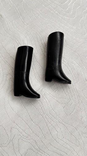 Paire bottes noires pour - de,