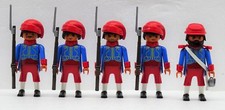 Zouave 4 Soldats + Officier B