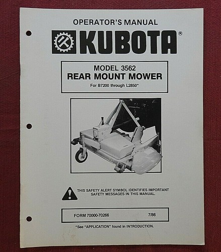 Kubota l2550 l2850 - kubota, b9200