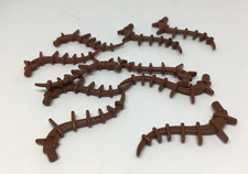 LEGO : 10x Plante, Algue - Réf 55236 marron rougeâtre - Set 76407 10236 7623