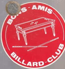Sport. BONS AMIS BILLARD CLUB
