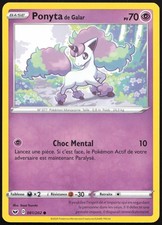 Carte Pokémon Ponyta de Galar 081/202   Épée et Bouclier Français