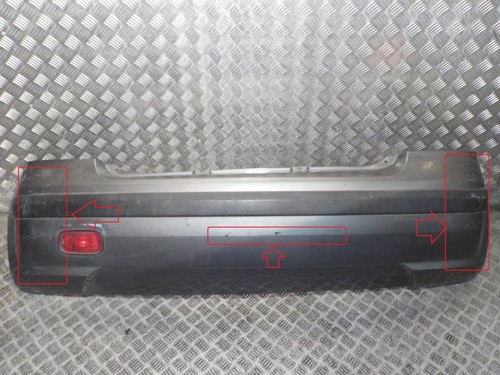 Pare choc arriere hyundai getz - choc,