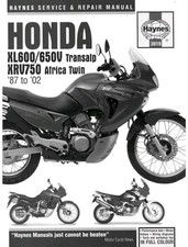 MANUEL ATELIER REVUE RÉPARATION PDF HONDA XL600 XL650V TRANSALP XRV750 1987-2002
