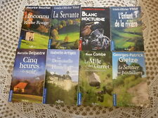 LOT  de 8  romans  ,  éditions DE  BOREE ,  DIVERS AUTEURS   , format poche