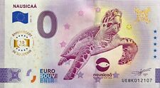 BILLET 0 EURO NAUSICAA BOULOGNE SUR MER TORTUE ANNIVERSARY  2025 NUMERO DIVERS