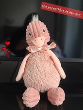 Doudou peluche oiseau - oiseau, autruche