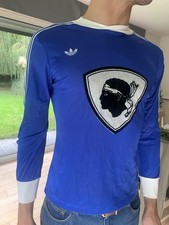 Maillot Bastia Adidas Ventex Original 1977 1978 Papi Lacuesta Larios Rep