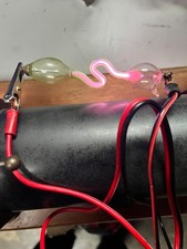 Instrument scientifique - Tube de Geissler -11cm- XIX -ème