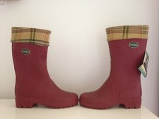 LE CHAMEAU Bottes Caoutchouc Femme 38 Clan Da Framboise