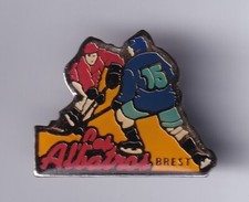 RARE PINS PIN'S .. SPORT HIVER ICE HOCKEY SUR GLACE CLUB ALBATROS BREST 29 ~FL