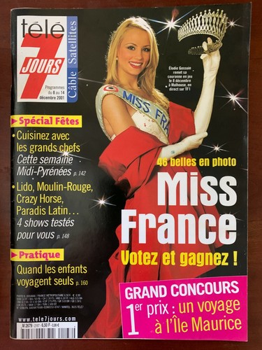 Télé jours 12 2001 - télé, 7