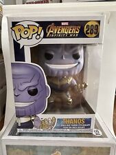 Figurine Funko Pop! Marvel Avengers: Infinity War - # 289 Thanos Première Ed