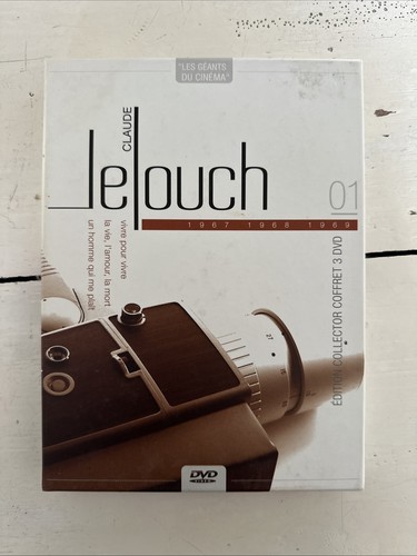 Claude lelouch coffret dvd - coffret, 3