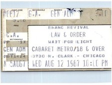 Billet De Concert Law & Order