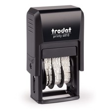 Petit tampon dateur Printy 4810 - Date en Allemand - Encrage automatique Noir...