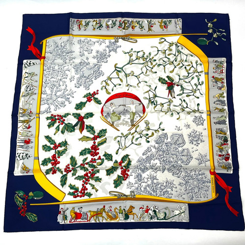 Hermes carre neige antan - carre,