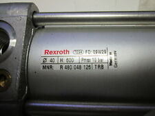 Vérin pneumatique Rexroth diamètre 40 600 mm  4 480 048 126 TRB
