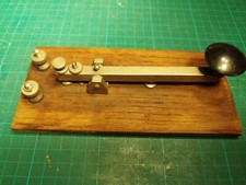 MANIPULATEUR CW PIOCHE ANCIENNE MORSE RADIOAMATEUR 