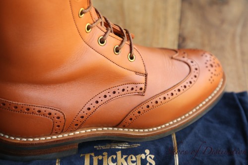 Chaussures bottes derby brogue