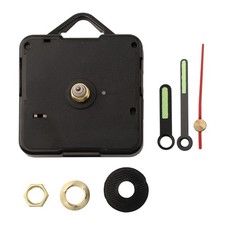 Accessoire d'horloge murale lumineuse avec mécanisme à quartz silencieux préc