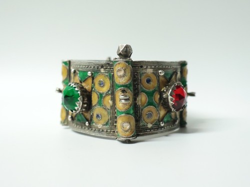 Ancien bracelet argent - bracelet,