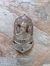 Plaque de cadre Peugeot type