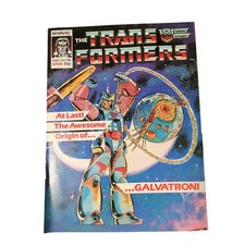 Transformers UK #84 Marvel UK 25 Octobre 1986 Comic G1 MTMTE Cible 2006
