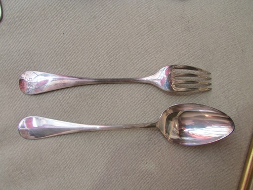 Ancien couvert cuillere - couvert,