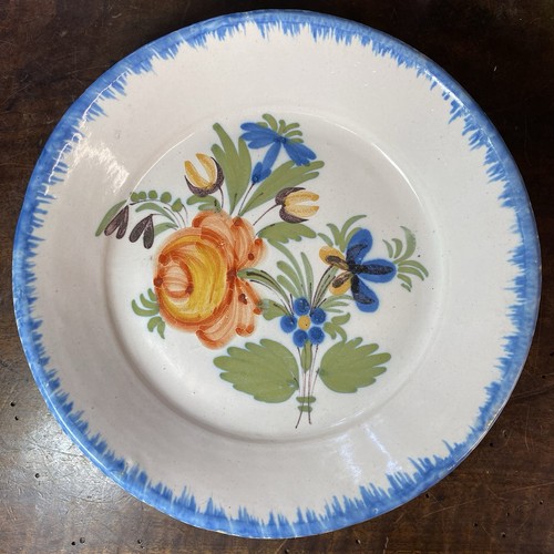 Assiette faïence régionale - assiette,