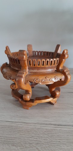 Socle ancien chinois - , bois