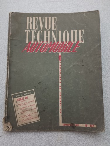 Rta revue technique automobile - rta,