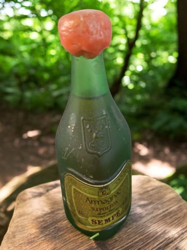 Mini bouteille armagnac - bouteille,