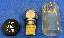 HAGO 0.65 45°B Solid GICLEUR Buse brûleur CHAUDIERE fuel fioul Mazout Danfoss