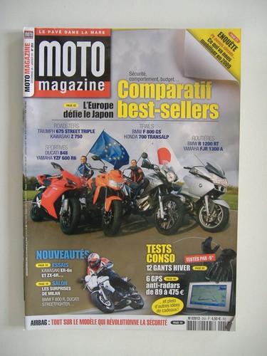 Moto magazine 253 yam 650 - moto,
