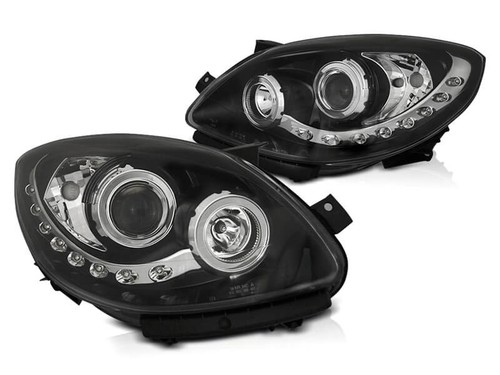Tuning headlight set with drl - headlight,