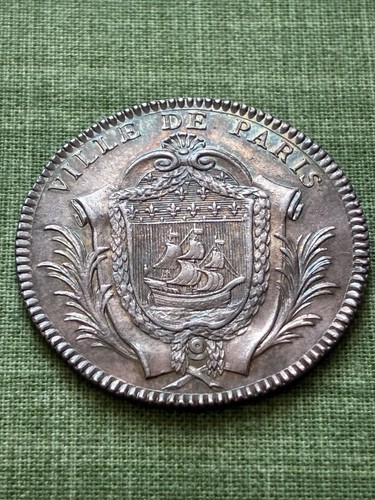 Jeton argent louis xvi - jeton,