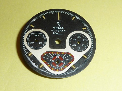 Cadran montre chronographe - cadran, de