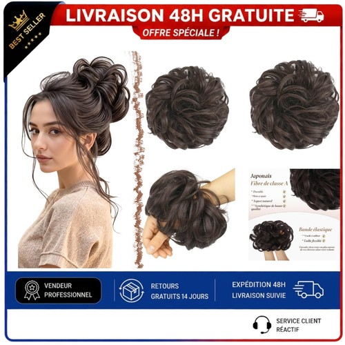 Feshfen chignon postiche - chignon,