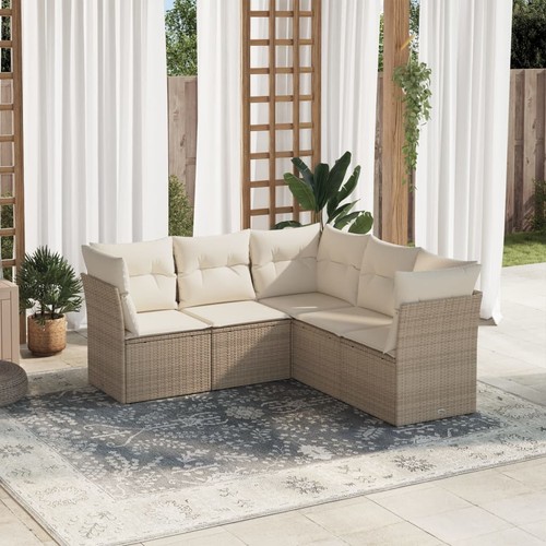 Salon jardin avec coussins - avec,