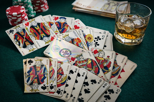 Jeu cartes ancien - 52,