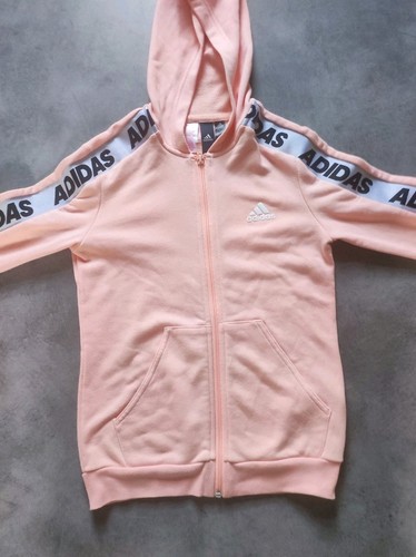 Sweat capuche adidas rose - à,