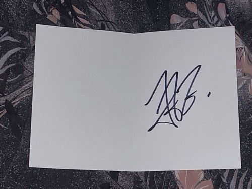 Carte autograph dedicace jean - autograph,
