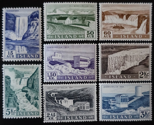 Timbres islande barrages - d',