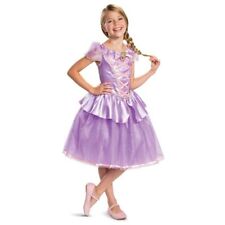 Déguisement Disney Raiponce Princesse Filles Robe Rose Costume D'Halloween
