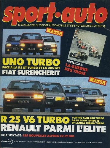 Sport auto 280 1985 r25 - sport, 05/1985