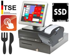 Tse Système Caisse Écran Tactile Gastro Restaurant Tischverwaltung KA17-SSD