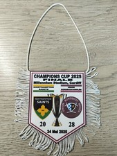 FANION Finale Rugby Champions Cup 2025 UBB BORDEAUX BEGLES / SAINTS NORTHAMPTON